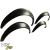 FRP RDAN Wide Body Fender Flares 4pc 30mm > Mazda Miata (NA) 1990-1997 - image 14