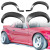 VSaero FRP TKYO Wide Body Flare Set > Mazda Miata MX-5 (NA) 1990-1997 - image 9