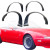 VSaero FRP TU99 NN2 Wide Body Fender Flares (set) 4pc 50mm > Mazda Miata MX-5 (NA) 1990-1997 - image 1