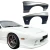 FRP TDES Wide Body Fenders (front) 25mm > Mazda RX-7 (FC3S) 1986-1992 - image 21
