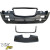 VSaero FRP TKYO Boss Wide Body Front Bumper 3pc > Mazda RX-7 (FD3S) 1993-1997 - image 4