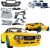 FRP TKYO Boss Wide Body Kit w Wing 17pc > Mazda RX-7 (FD3S) 1993-1997 - image 1
