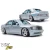 FRP TKYO Wide Body Kit w Wing 13pc > Mercedes-Benz 190E (W201) 1988-1993 - image 2