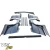 FRP TKYO Wide Body Kit w Wing 13pc > Mercedes-Benz 190E (W201) 1988-1993 - image 4