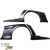 FRP VOLT Wide Body Fenders (rear) 4pc > Mitsubishi Evolution EVO8 EVO9 CT9A 2003-2006 - image 7