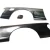FRP MSPO Wide Body Fenders (rear) w Gas Cap 50mm > Nissan Silvia (S13) 1989-1994 > 2dr Coupe - image 1