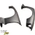 FRP BSPO Blister Wide Body 50mm Fenders (front) > Nissan 240SX 1989-1994 > 2/3dr - image 7