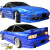 VSaero FRP GCOR Body Kit 4pc > Nissan 240SX 1989-1994 > 3dr Hatch - image 3