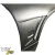 FRP MSPO S13.5 Conversion Fenders (front) > Nissan 240SX 1989-1994 > 2/3dr - image 5