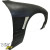 VSaero FRP MSPO Wide Body Fenders (front) 20mm > Nissan 240SX 1989-1994 > 2/3dr - image 7