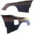 FRP MSPO Wide Body Fenders (rear) 30mm > Nissan 240SX 1989-1994 > 3dr Hatch - image 1