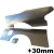 FRP DMA Wide Body Fenders (rear) w cap 30mm > Nissan 240SX (S13) 1989-1994 > 2dr Coupe - image 1