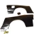 FRP ORI Pull Wide Body Fenders (rear) 50mm > Nissan 240SX 1989-1994 > 3dr Hatch - image 2