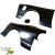 VSaero FRP ORI Pull Wide Body Fenders (rear) 50mm > Nissan 240SX 1989-1994 > 3dr Hatch - image 3