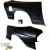 FRP ORI Pull Wide Body Fenders (rear) 50mm > Nissan 240SX 1989-1994 > 3dr Hatch - image 7