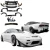 FRP TKYO v2 Wide Body Kit w Wing > Nissan 240SX 1989-1994 > 3dr Hatch - image 2