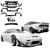 FRP TKYO v2 Wide Body Kit w Wing > Nissan 240SX 1989-1994 > 3dr Hatch - image 2