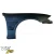 FRP MSPO S14.5 Conversion Fenders (front) > Nissan 240SX (S14) 1995-1998 - image 18