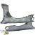 FRP MSPO Wide Body Fenders (front) 25mm > Nissan 240SX (S14) 1995-1996 - image 16