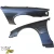 FRP MSPO Wide Body Fenders (front) 25mm > Nissan 240SX (S14) 1997-1998 - image 4