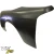 FRP MSPO Wide Body Fenders (rear) w cap 30mm > Nissan 240SX (S14) 1995-1998 - image 4