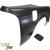 FRP MSPO Wide Body Fenders Set 25/30mm > Nissan 240SX (S14) 1995-1996 - image 35