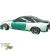 FRP MSPO Wide Body Fenders Set 25/30mm > Nissan 240SX (S14) 1995-1996 - image 4