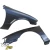 FRP MSPO Wide Body Fenders Set 25/30mm > Nissan 240SX (S14) 1997-1998 - image 20