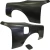 FRP SMAD Wide Body Fenders Set 30/30mm > Nissan 240SX (S14) 1995-1996 - image 20