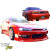 VSaero FRP WOR9 v1 Body Kit 4pc > Nissan 240SX (S14) 1997-1998 - image 2