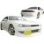 FRP WOR9 v1 Body Kit 4pc > Nissan 240SX (S14) 1997-1998 - image 3