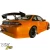FRP BSPO Blister Wide Body Rear Bumper 3pc > Nissan 240SX (S14) 1995-1998 - image 2