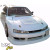 VSaero FRP BSPO Blister Wide Body Kit 8pc > Nissan 240SX S14 1997-1998 - image 93