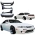 FRP TKYO v1 Body Kit 4pc > Nissan 240SX (S14) 1995-1996 - image 2