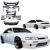 FRP TKYO v1 Wide Body Kit 8pc > Nissan 240SX (S14) 1995-1996 - image 4