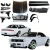 FRP TKYO Boss Wide Body Kit 15pc > Nissan 240SX (S14) 1995-1998 - image 5
