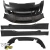 FRP AMU Body Kit 5pc > Nissan 350Z (Z33) 2003-2008 - image 3