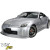 VSaero FRP CWE Body Kit 4pc > Nissan 350Z (Z33) 2003-2005 - image 9