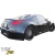 FRP IDES Havoc Wide Body Fender Flares (rear) > Nissan 350Z (Z33) 2003-2008 - image 2