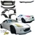 FRP TKYO Wide Body Kit 9pc > Nissan 350Z (Z33) 2003-2008 - image 3