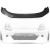 VSaero FRP TKYO Wide Body Kit w Wing 10pc > Nissan 350Z (Z33) 2003-2008 - image 43