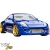 FRP TKYO Wide Body Fender Flares w Extension (front) 40mm > Nissan 350Z (Z33) 2003-2008 - image 10