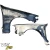 FRP DMA D1 Wide Body 30mm Fenders (front) > Nissan Cefiro (A31) 1988-1993 - image 15