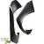 FRP LBPE v1 Wide Body Fender Flares (front) 4pc > Nissan GT-R GTR (R35) 2009-2017 - image 8