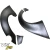 FRP LBPE v1 Wide Body Fender Flares (rear) 4pc > Nissan GT-R GTR (R35) 2009-2017 - image 6