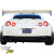 VSaero FRP LBPE v1 Valances w Diffuser 3pc > Nissan GT-R GTR (R35) 2009-2017 - image 22