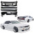 VSaero FRP URA Body Kit 4pc > Nissan Laurel (C33) 1989-1993 - image 4