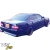 FRP DMA D1 Wide Body Fenders (front) 30mm > Nissan Laurel (C35) 1998-2002 - image 4
