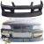 FRP FKON Front Bumper (late club-s) > Nissan Laurel (C35) 1998-2002 - image 6