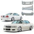 FRP FKON Body Kit 4pc (early model) > Nissan Laurel (C35) 1998-2002 - image 5
